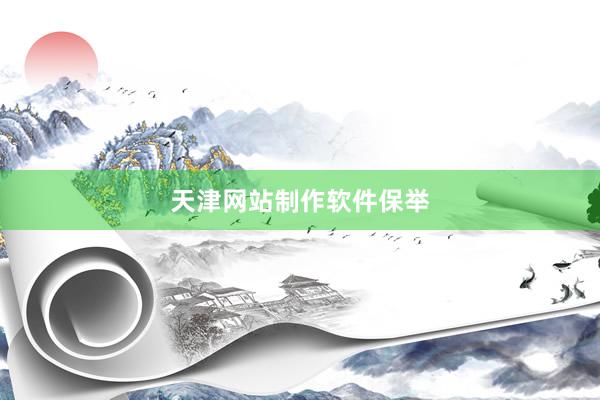 天津网站制作软件保举